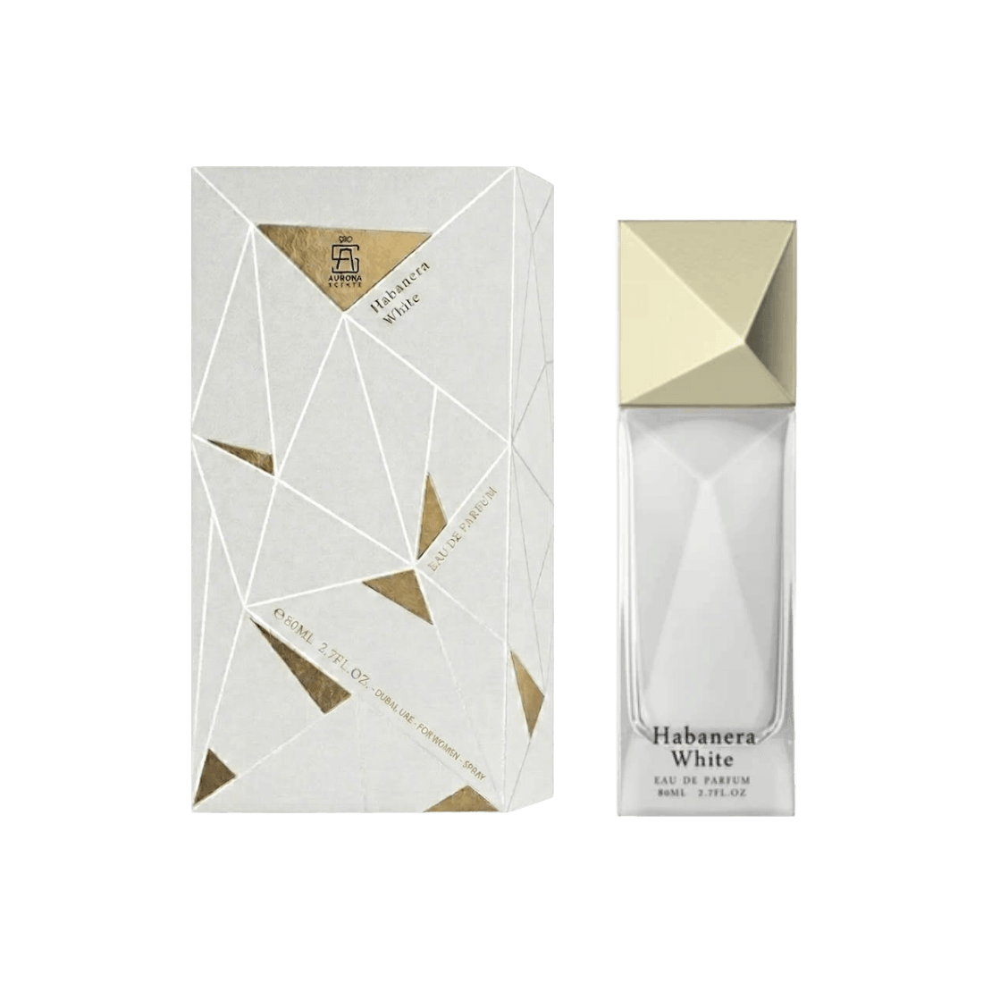 Aurora Scents Habanera White blumiger Damenduft mit Tuberose, Jasmin und Ylang-Ylang
