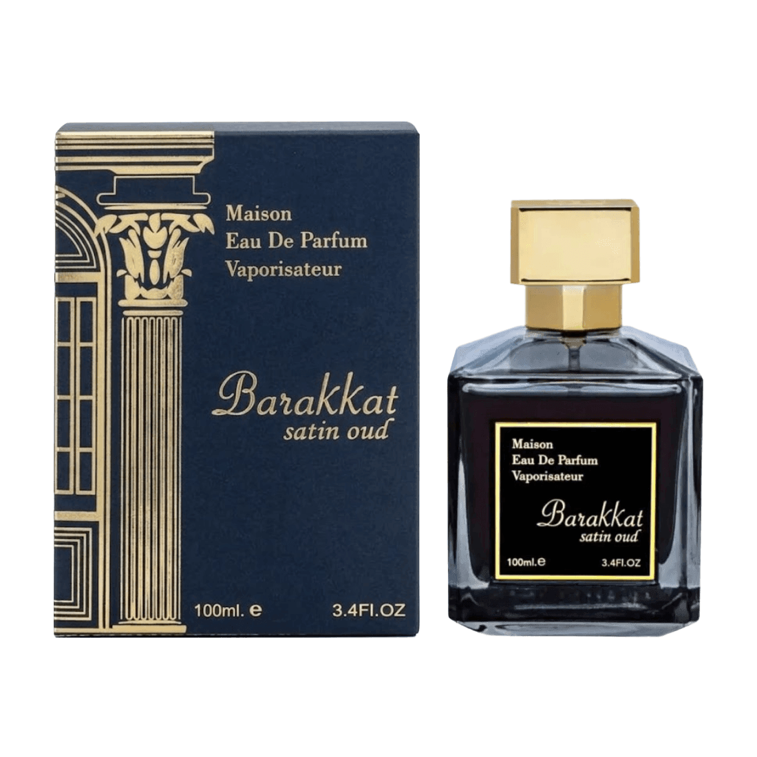 Fragrance World Barakkat Satin Oud orientalischer Oud Duft mit Veilchen