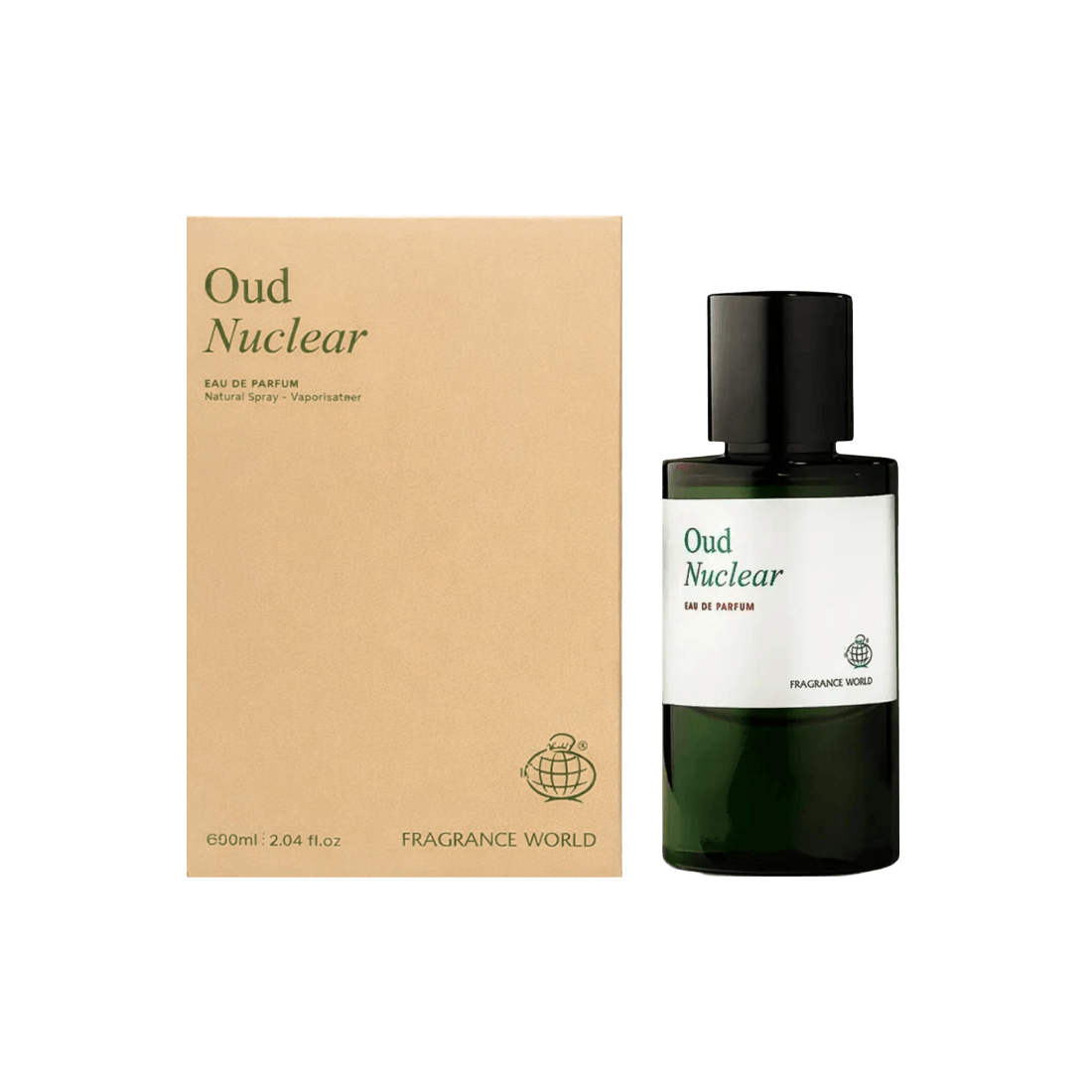 Fragrance World Oud Nuclear intensiver Oud Duft mit Amber und Leder