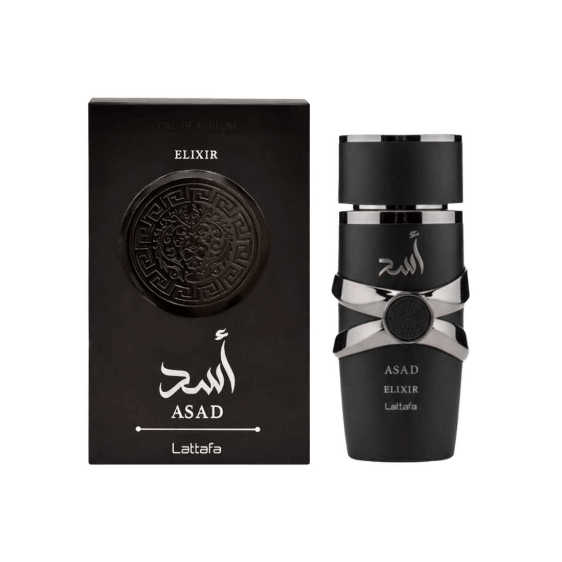 Lattafa Asad Elixir orientalischer Herrenduft mit Tabak, Zeder und Vanille
