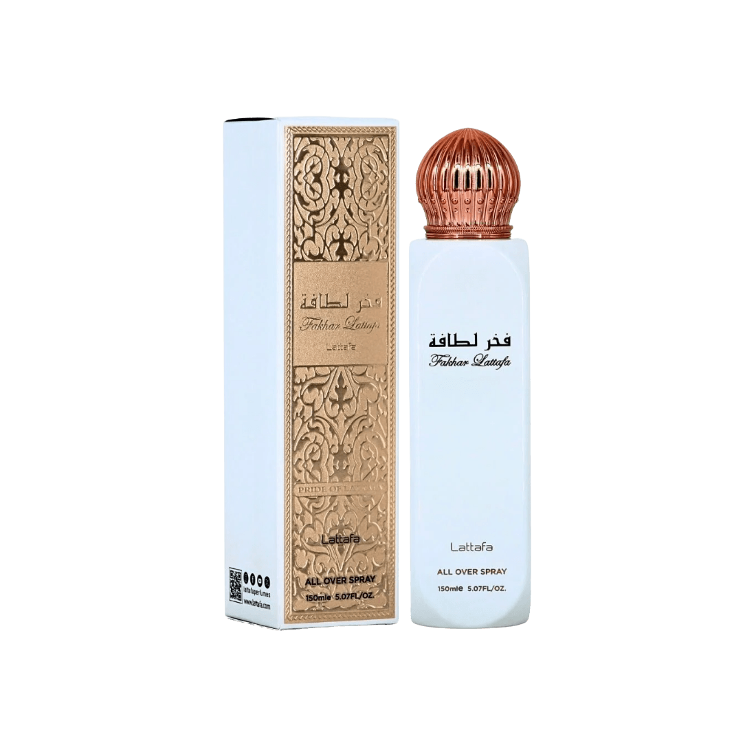 Lattafa Fakhar Women Body Spray Damenduft mit Orangeblüte und Moschus