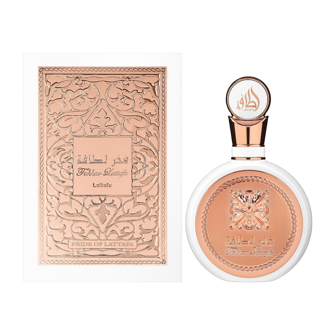 Lattafa Fakhar Women weiß-blumiger Damenduft mit Vanille und Vetiver