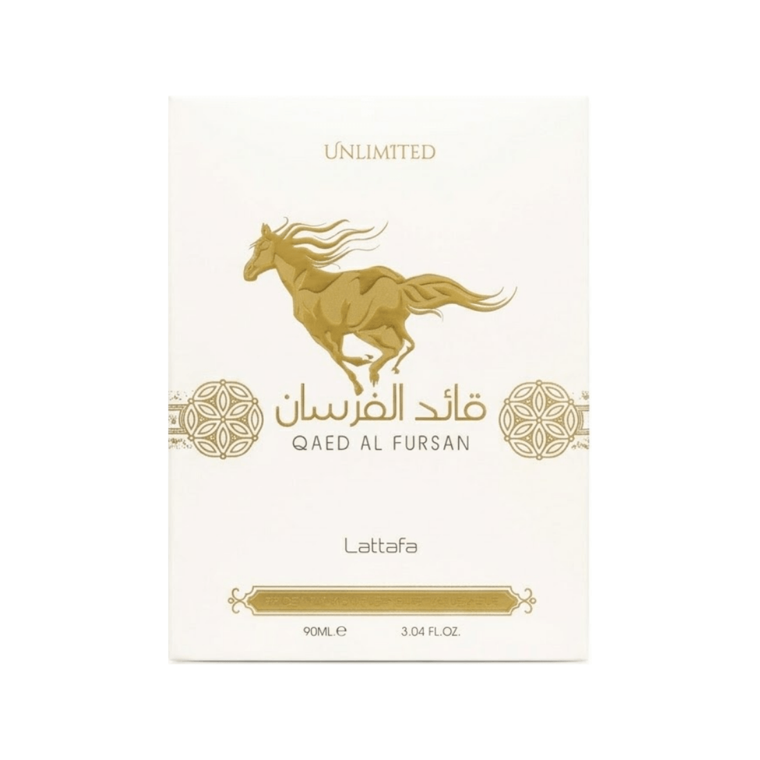 Lattafa Qaed Al Fursan Unlimited tropischer Sommerduft mit Vanille und Moschus