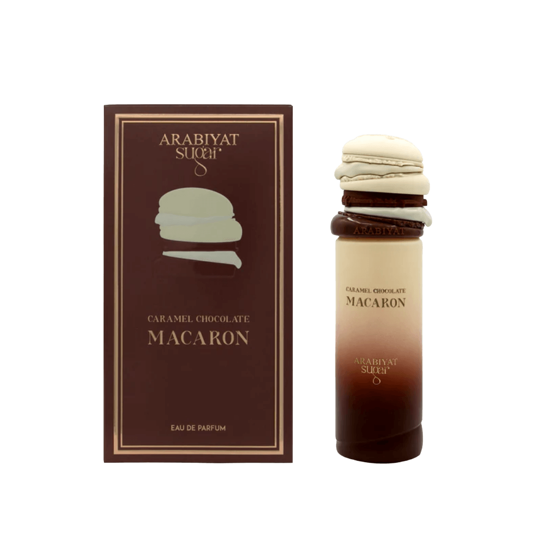 Arabiyat Sugar Caramel Chocolate Macaron gourmand-süß mit Vanillecreme