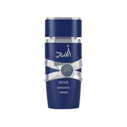 Lattafa Asad Zanzibar mit schwarzem Pfeffer, Meersalz und Lavendel