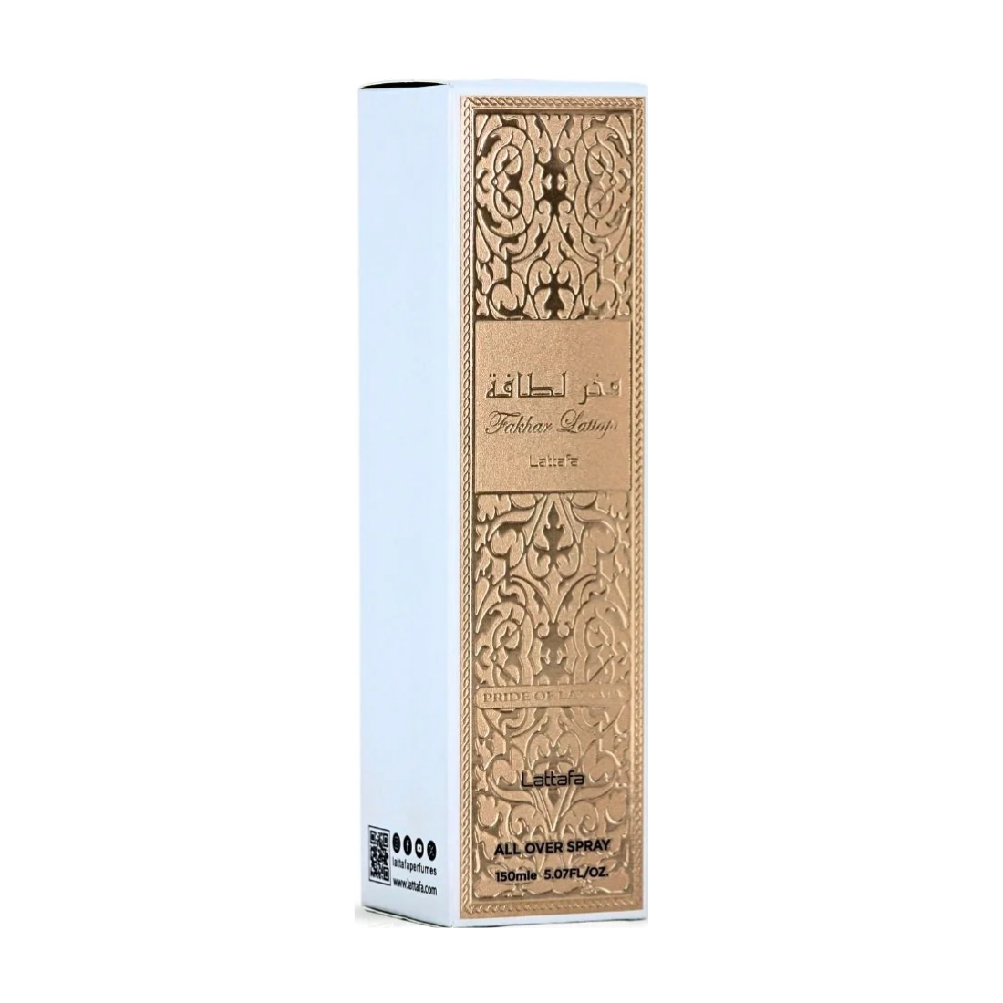 Lattafa Fakhar Women Body Spray elegant-frisch mit Blüten und weicher Basis