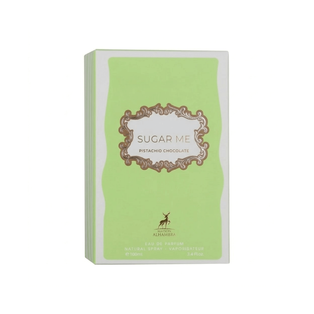 Maison Alhambra Sugar Me Pistachio Chocolate cremiger Unisex-Duft mit Dessertcharakter