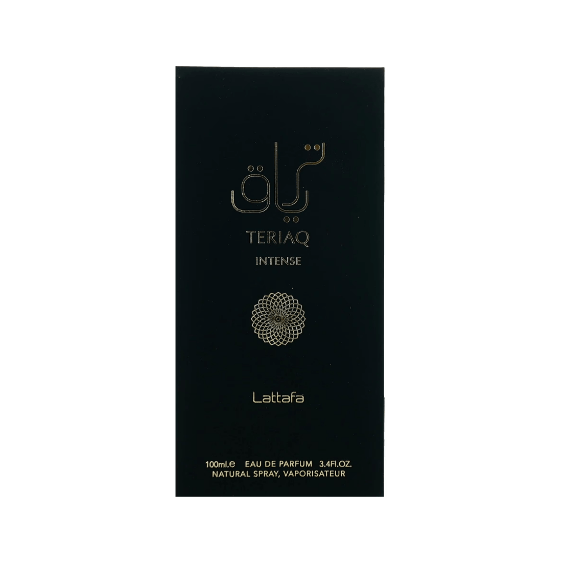 Lattafa Teriaq Intense langanhaltendes arabisches Parfum mit dunkler Wärme