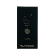Lattafa Teriaq Intense langanhaltendes arabisches Parfum mit dunkler Wärme