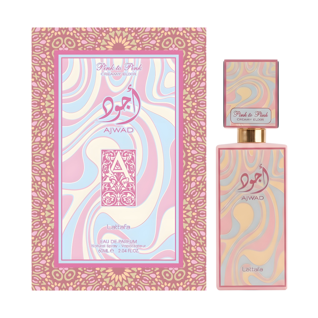 Ajwad Pink to Pink Creamy Elixir