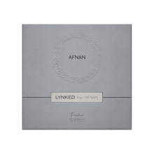 Afnan Lynked Freedom langanhaltend mit zitrischem Auftakt und holziger Basis