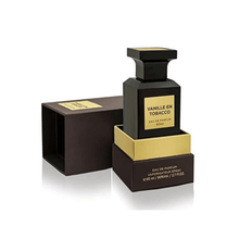 Fragrance World Vanille En Tobacco arabisches Parfum mit Trockenfrüchten und Holz