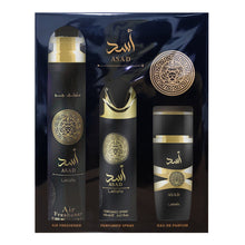 Lattafa Asad 3-Piece Gift Set langanhaltend mit Amber und Tabak