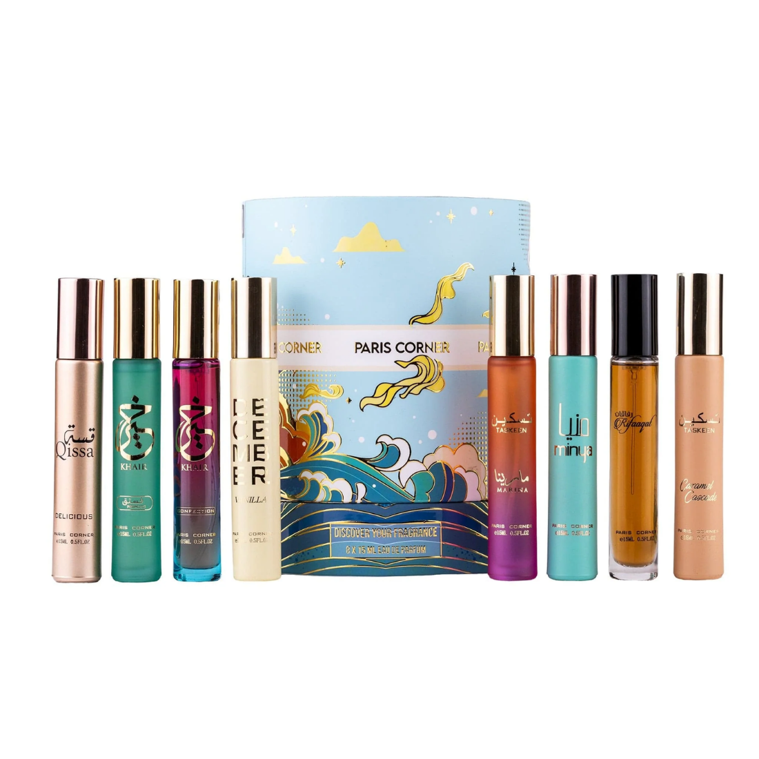 Paris Corner Discovery Set arabische Duftauswahl für Damen und Herren