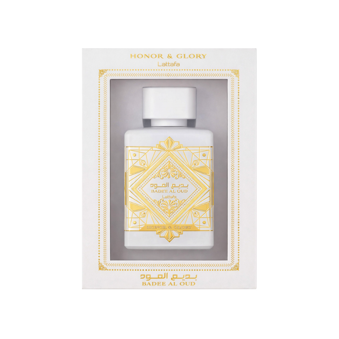 Lattafa Badee Al Oud Honor & Glory arabisches Parfum mit Vanille und Sandelholz