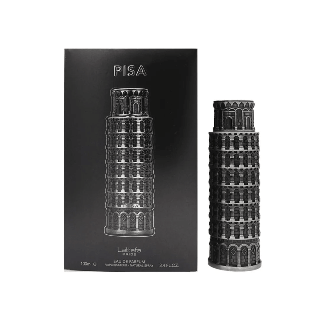 Lattafa Pride Pisa frischer Unisex-Duft mit Holz, Moschus und Eleganz