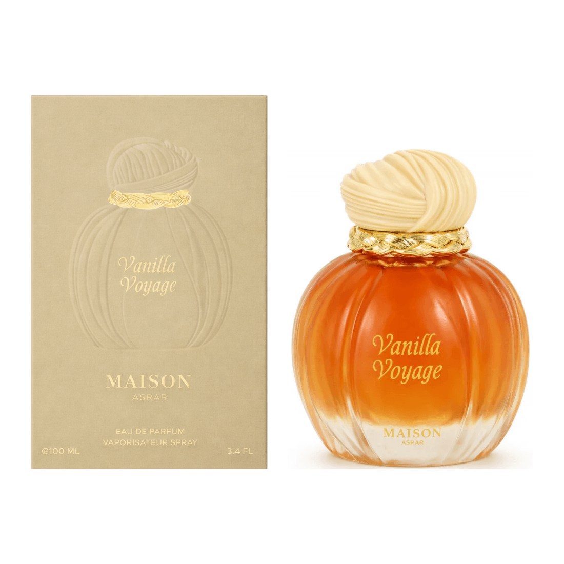 Maison Asrar Vanilla Voyage cremiger Gourmand mit Tonka, Vanille und Amber