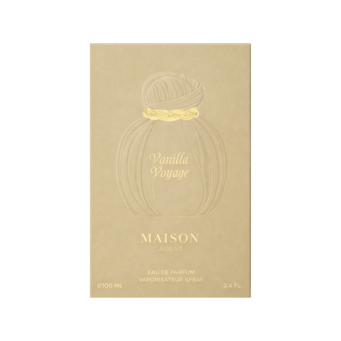 Maison Asrar Vanilla Voyage süßes Unisex-Parfum mit Jasmin und Moschus