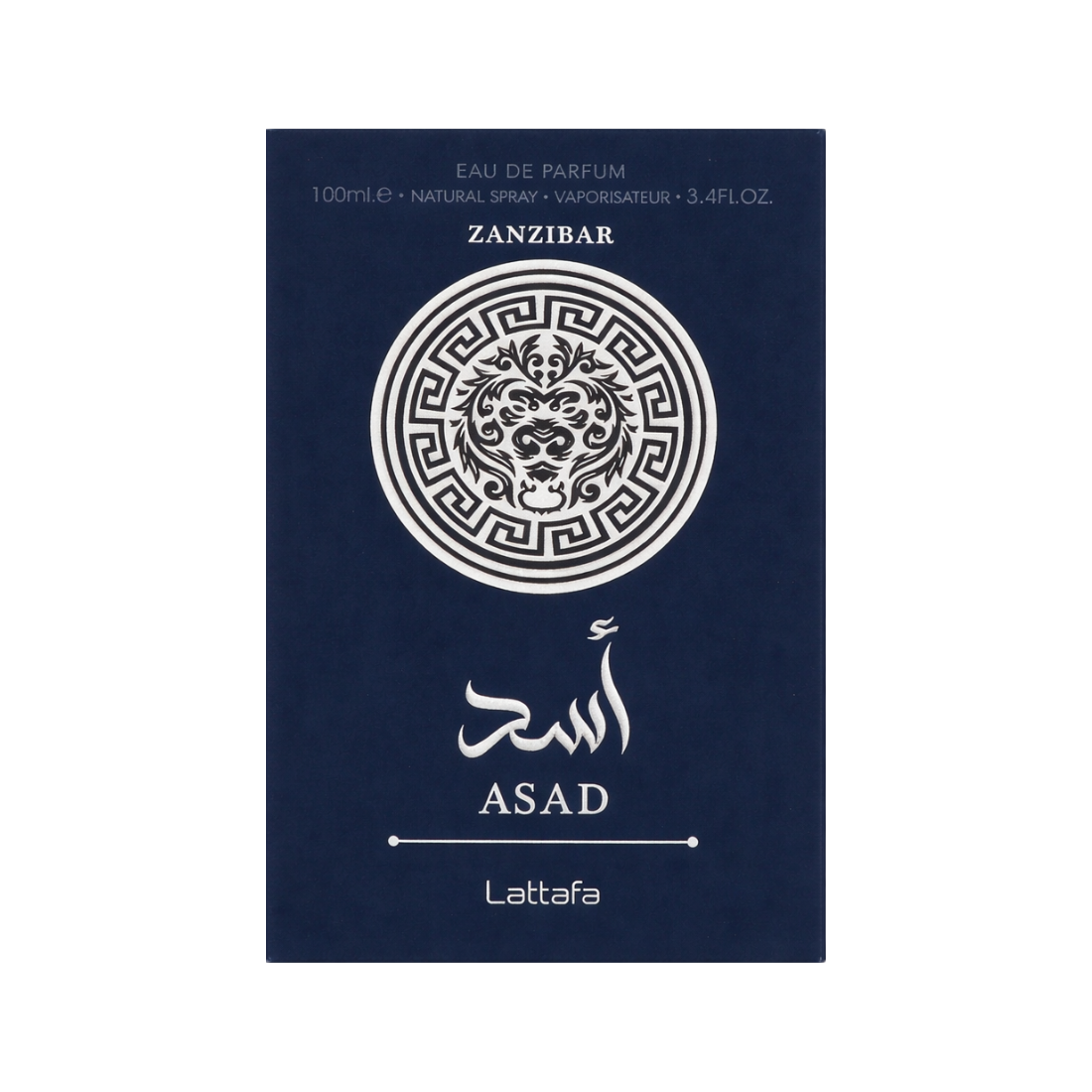 Lattafa Asad Zanzibar Sommerduft mit Vanille, Weihrauch und warmer Basis