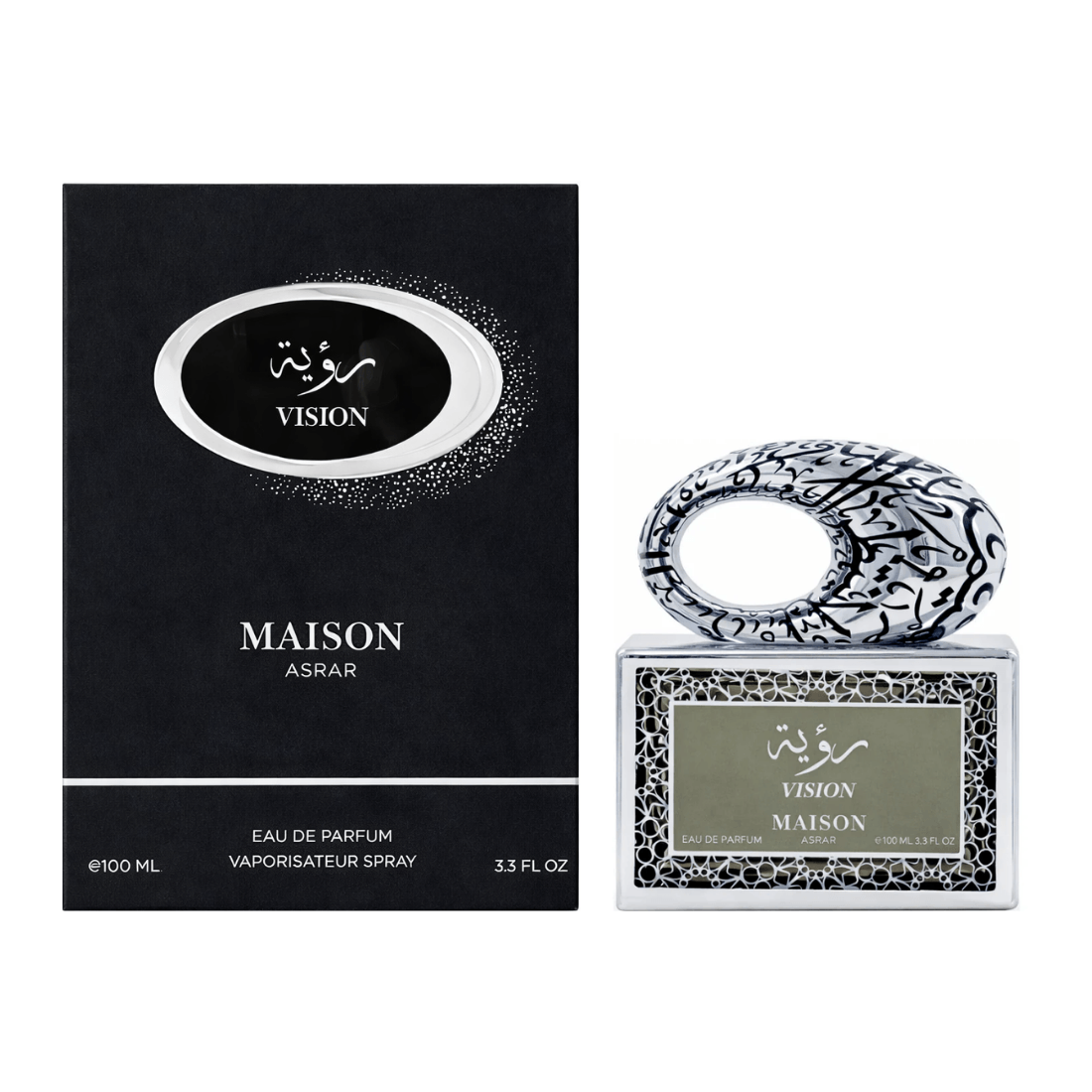 Maison Asrar Vision zitrisch-frischer Unisex-Duft mit Basilikum und Moschus