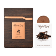 Lattafa Pride Natural Oud arabisches Parfum mit Leder, Amber und Vanille
