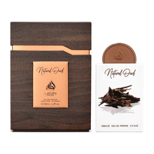 Lattafa Pride Natural Oud arabisches Parfum mit Leder, Amber und Vanille