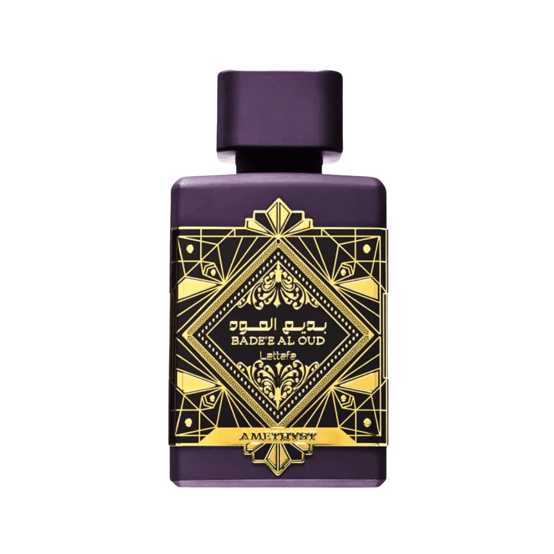 Lattafa Badee Al Oud Amethyst mit Bergamotte, rosa Pfeffer und Rose