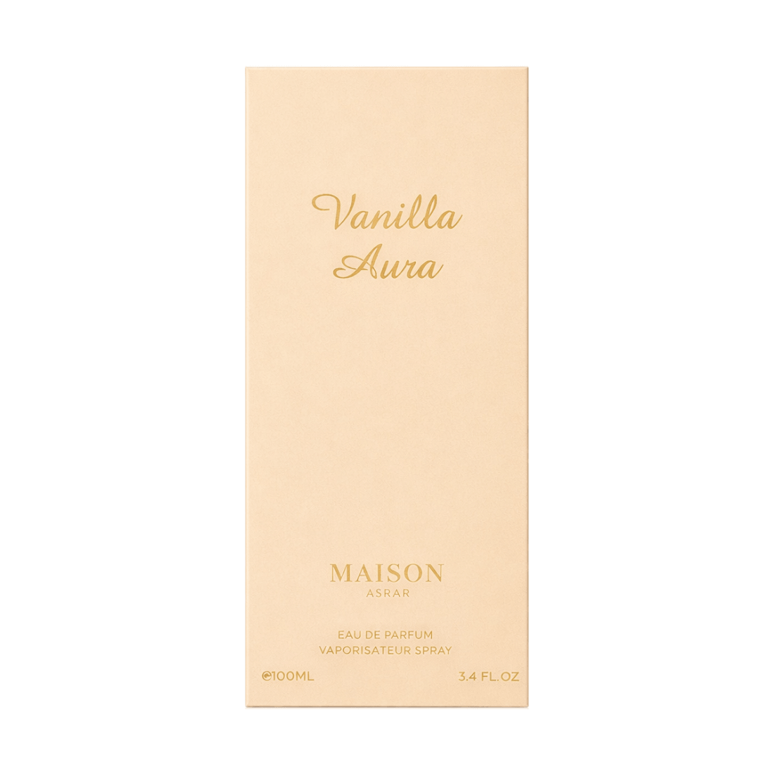 Maison Asrar Vanilla Aura gourmand süß mit Zitrus, Amber und Vanille