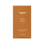 Maison Asrar Coffee Blend Unisex-Parfum mit weißen Blüten, Amber und Haselnuss