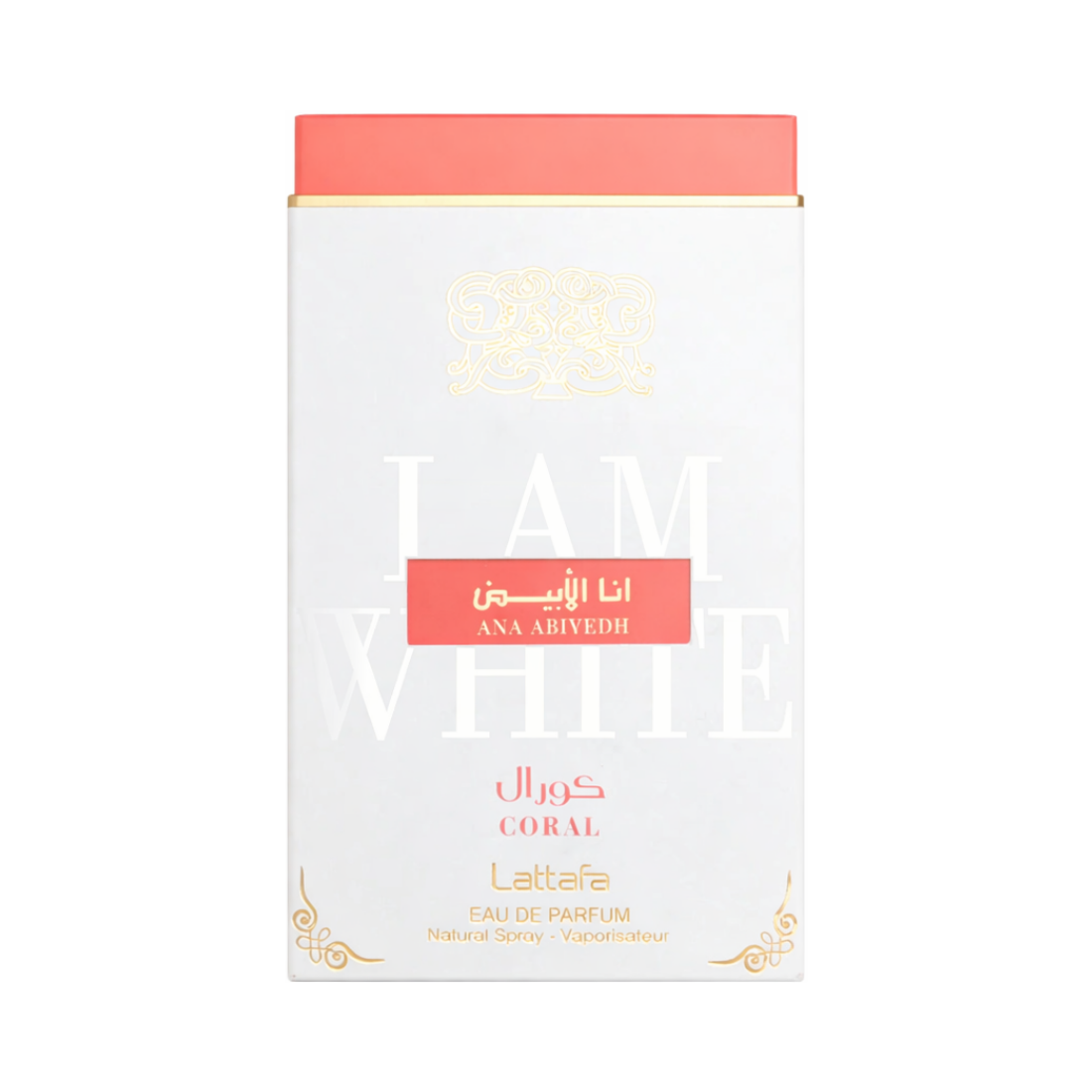 Lattafa Ana Abiyedh Coral Unisex-Parfum mit warmer Coral-Signatur