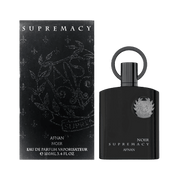 Afnan Supremacy Noir holziger Herrenduft mit Leder, Kiefer und Patchouli