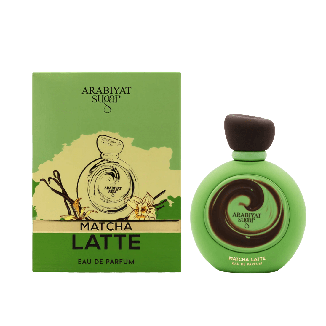 Arabiyat Sugar Matcha Latte cremiger Gourmand mit grüner Tee-Note