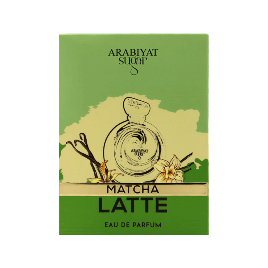 Arabiyat Sugar Matcha Latte Unisex-Duft mit Tee, Süße und Moschus