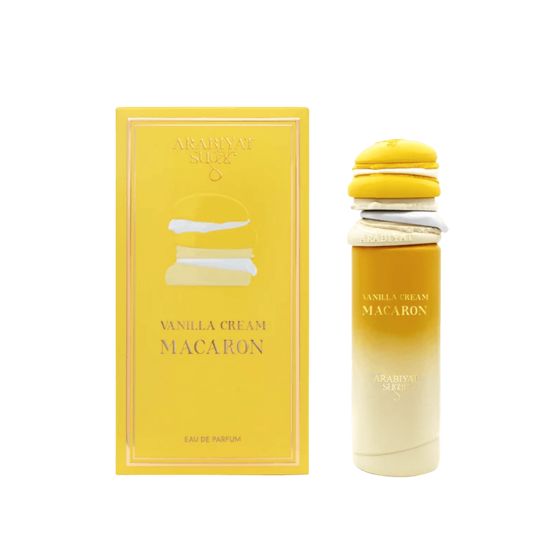 Arabiyat Sugar Vanilla Cream Macaron gourmand-süß mit cremigem Macaron-Profil
