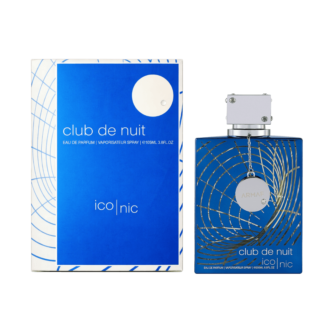 Armaf Club De Nuit Iconic frischer Herrenduft mit Ingwer, Jasmin und Melone