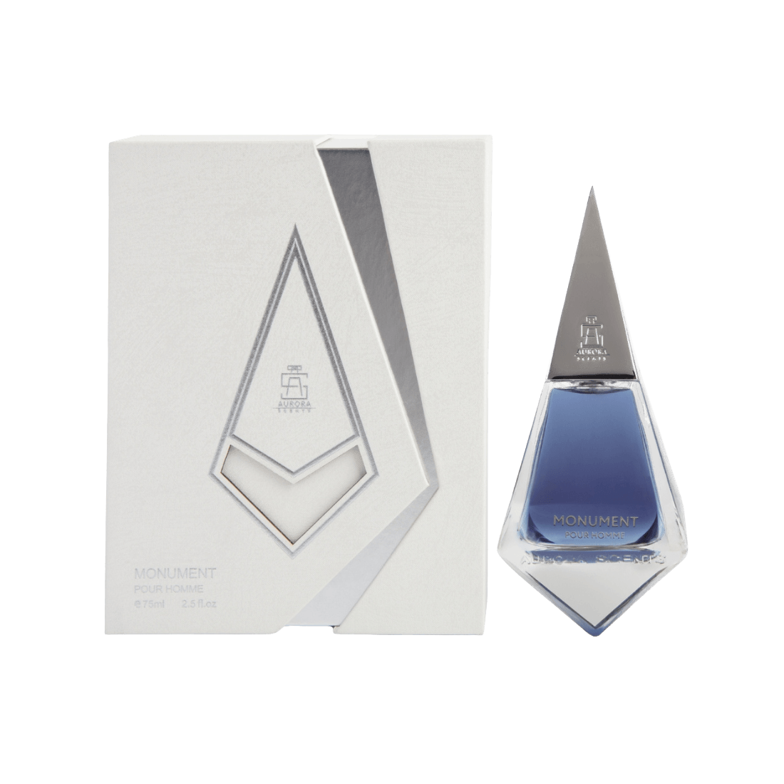 Aurora Scents Monument Pour Homme Herrenduft mit Meersalz, Apfel und Geranie