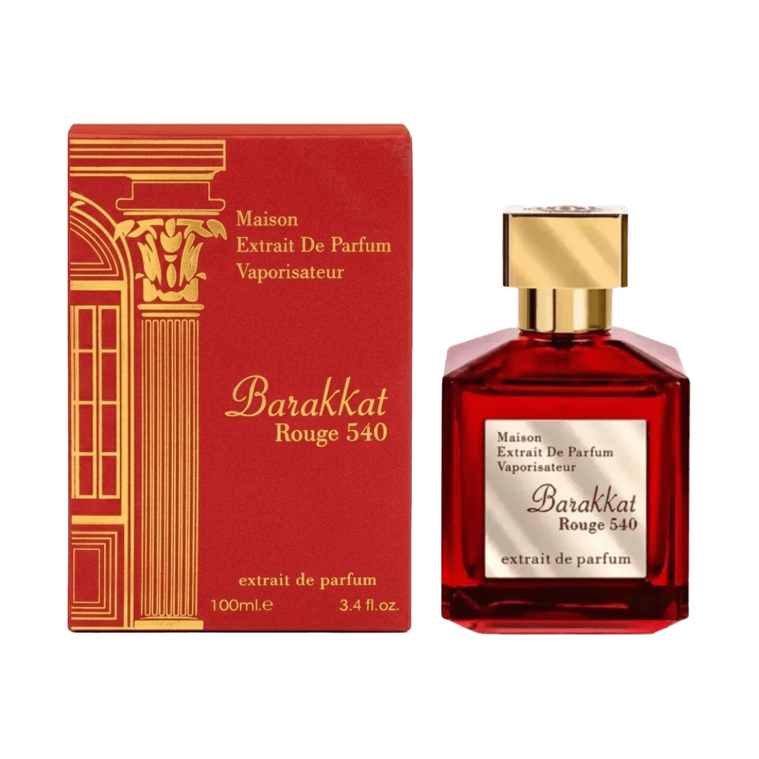 Fragrance World Barakkat Rouge 540 Extrait holzig-orientalisch mit Zeder und Jasmin