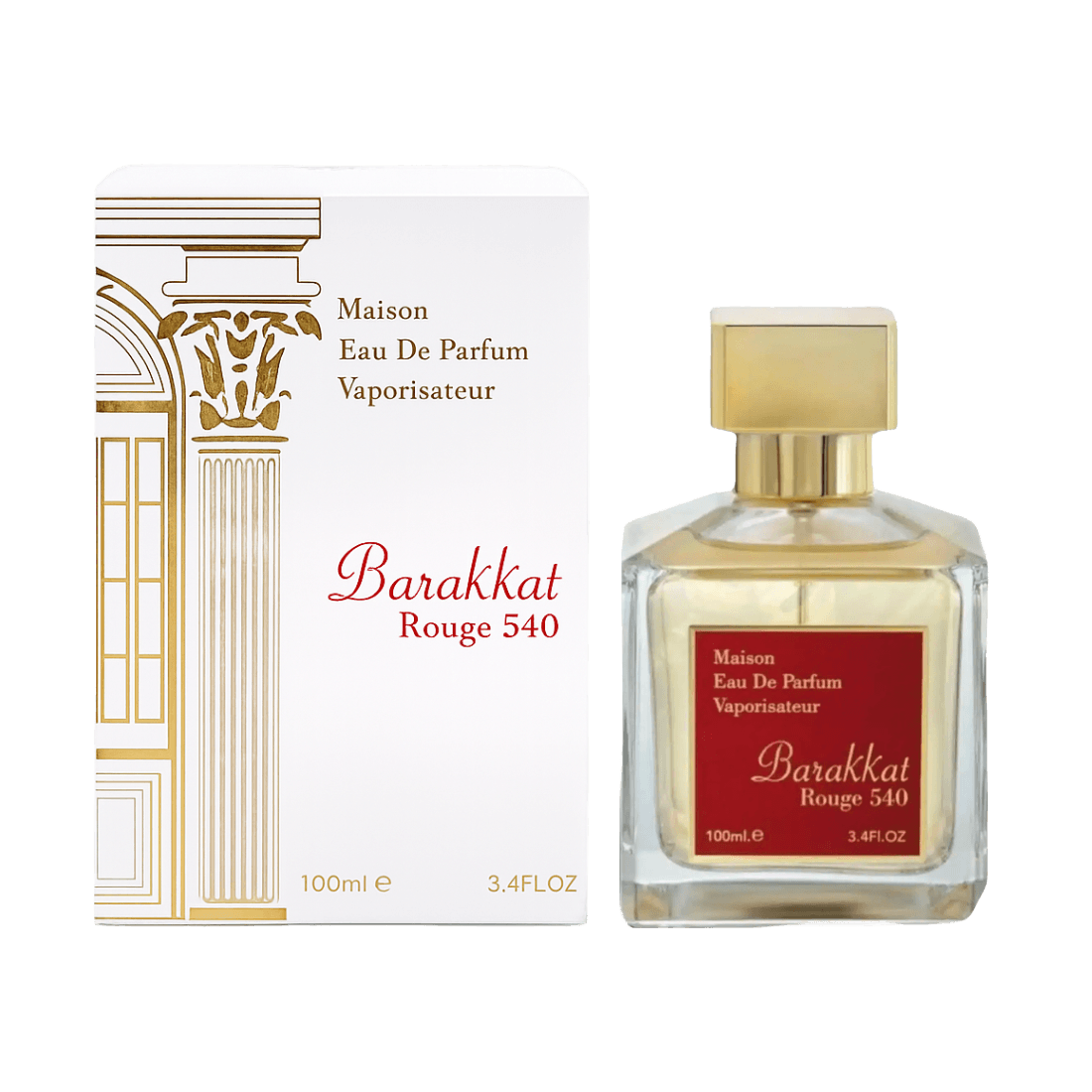 Fragrance World Barakkat Rouge 540 Unisex-Duft mit Zeder und Moschus