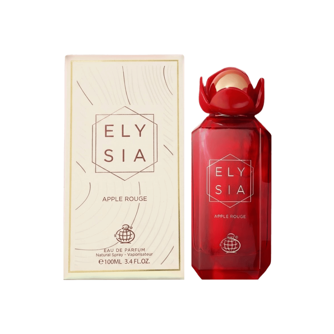 Fragrance World Elysia Apple Rouge fruchtiger Gourmand mit Vanille und Moschus