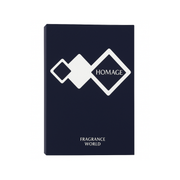 Fragrance World Homage langanhaltend mit warmem Moschus und Eleganz