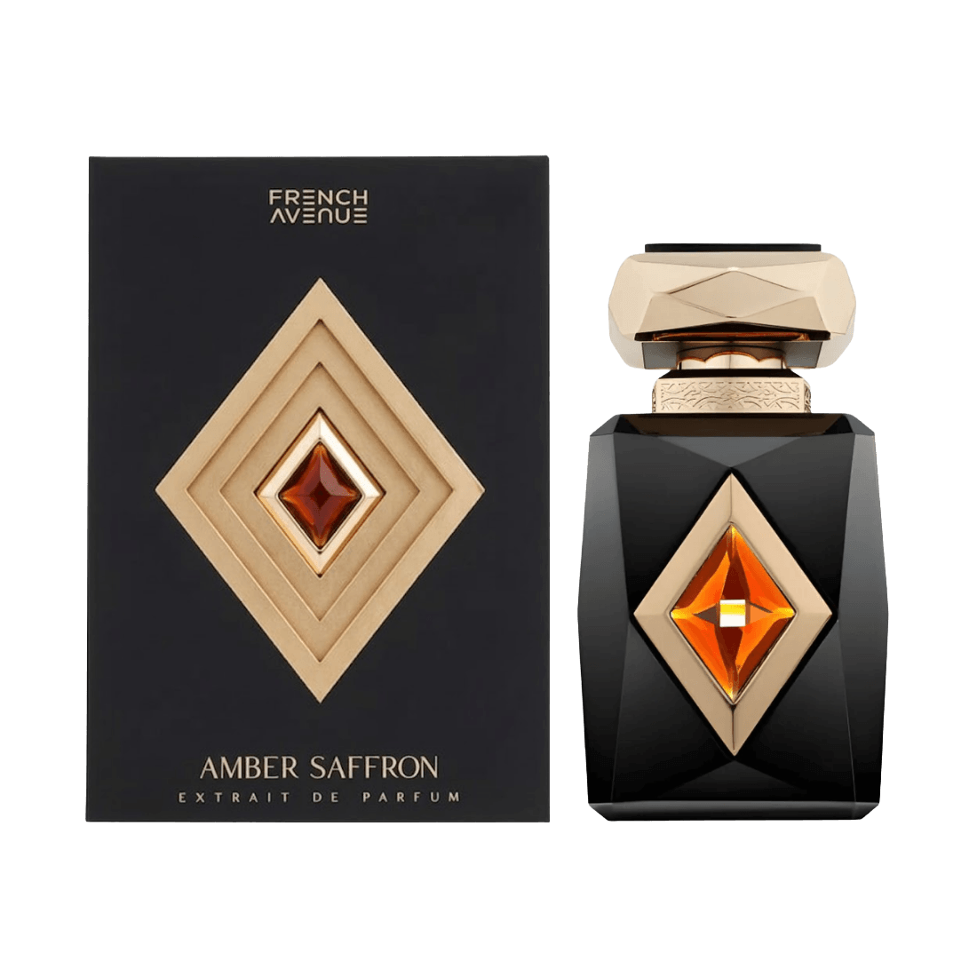 French Avenue Amber Saffron orientalischer Unisex-Duft mit Moschus und Harzen