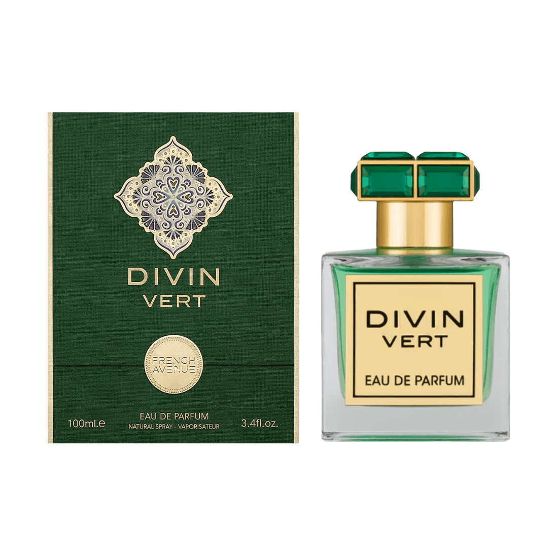 French Avenue Divin Vert frischer Unisex-Duft mit grüner Eleganz und Moschus