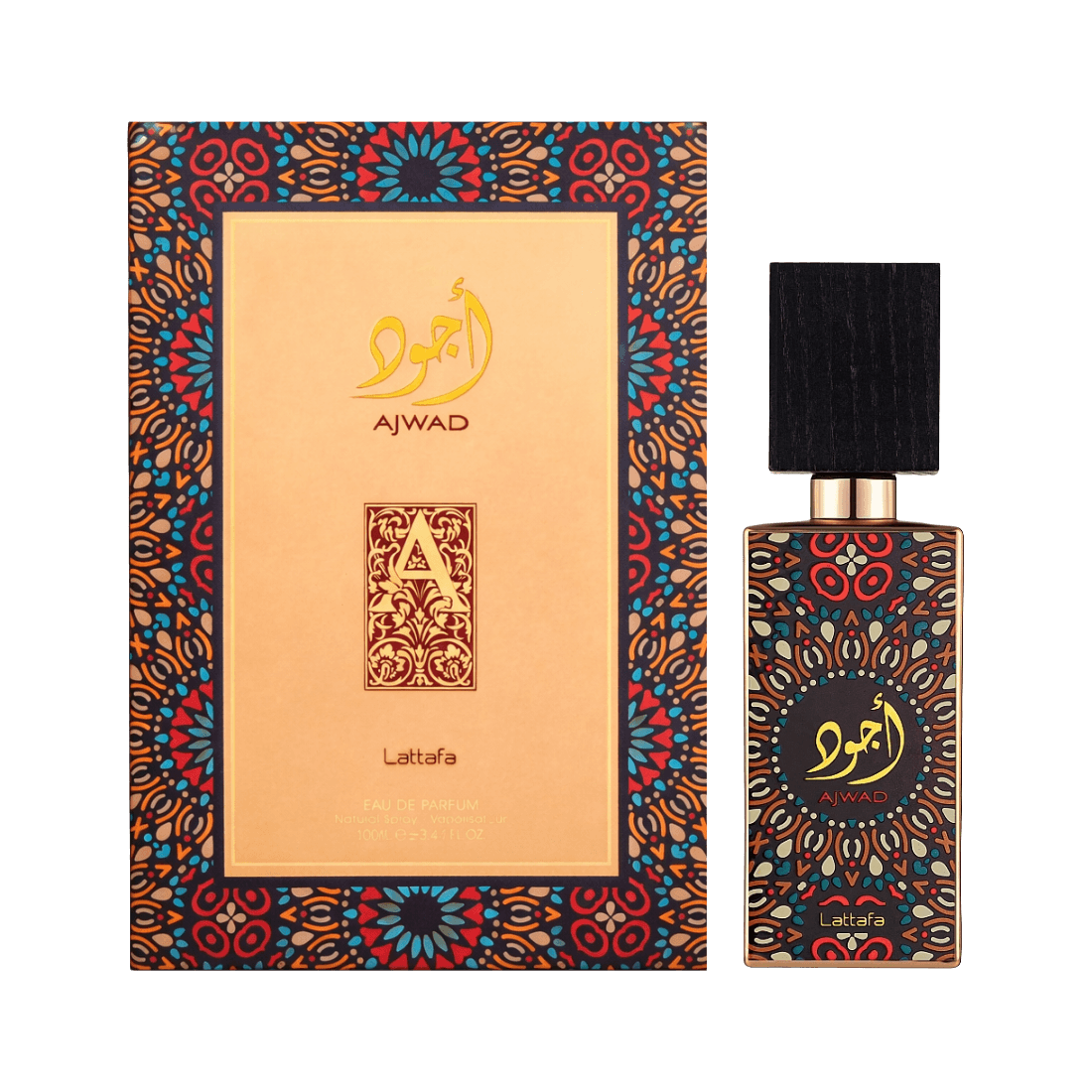 Lattafa Ajwad süß-fruchtiges Unisex-Parfum mit Rose und Jasmin