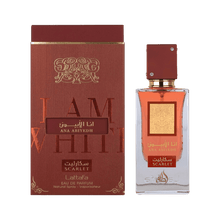 Lattafa Ana Abiyedh Scarlet süßer Unisex-Duft mit floraler Wärme