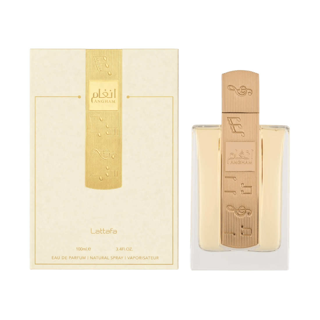 Lattafa Angham floraler Gourmand mit Praline, Kakao und Vanille