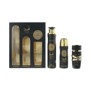 Lattafa Asad 3-Piece Gift Set arabisches Geschenkset mit Vanille