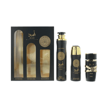 Lattafa Asad 3-Piece Gift Set arabisches Geschenkset mit Vanille