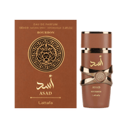 Lattafa Asad Bourbon Herrenduft mit Amber, Holz und Tabak