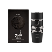 Lattafa Asad Elixir orientalischer Herrenduft mit Tabak, Zeder und Vanille