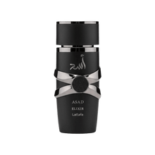 Lattafa Asad Elixir mit rosa Pfeffer, Safran und Grapefruit